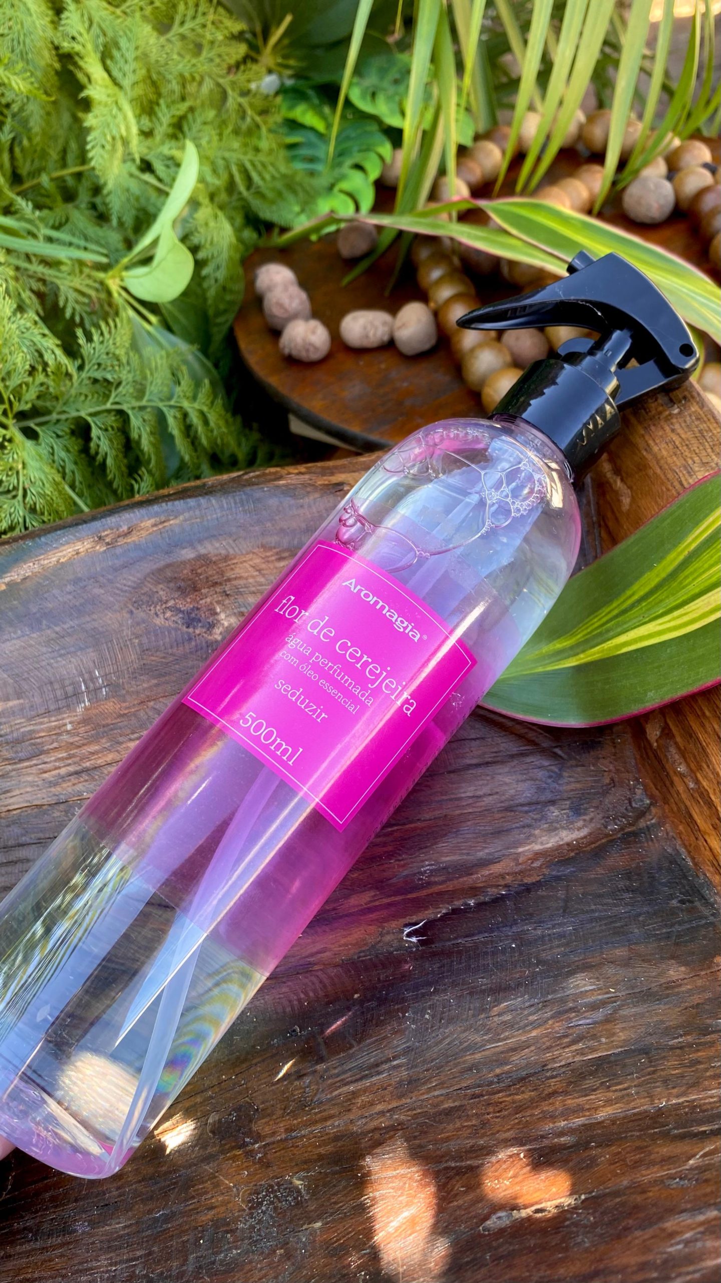Água Perfumada Aromagia - Flor de Cerejeira 500ml - Image 3