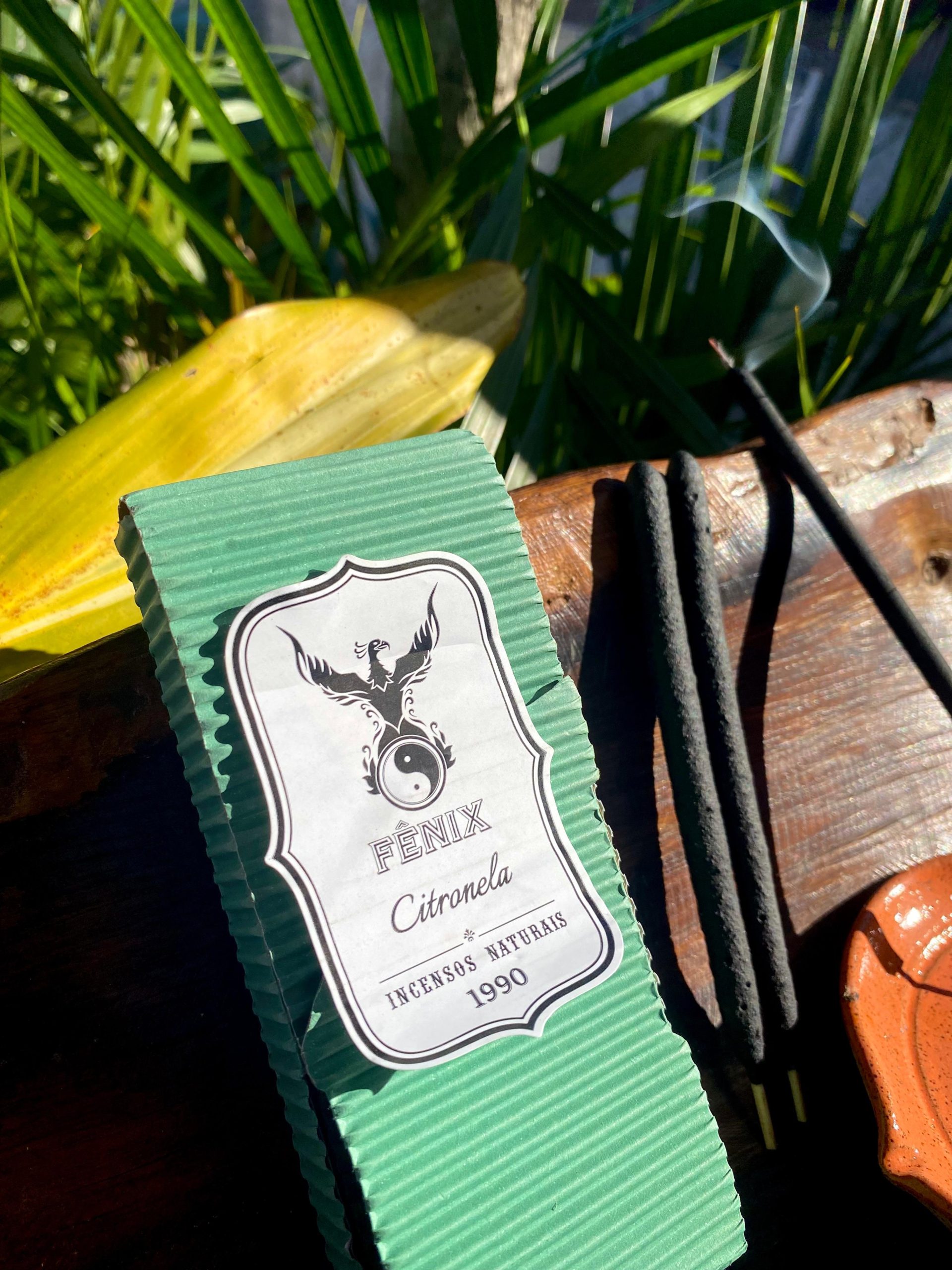 Incenso Natural de Citronela – Fênix