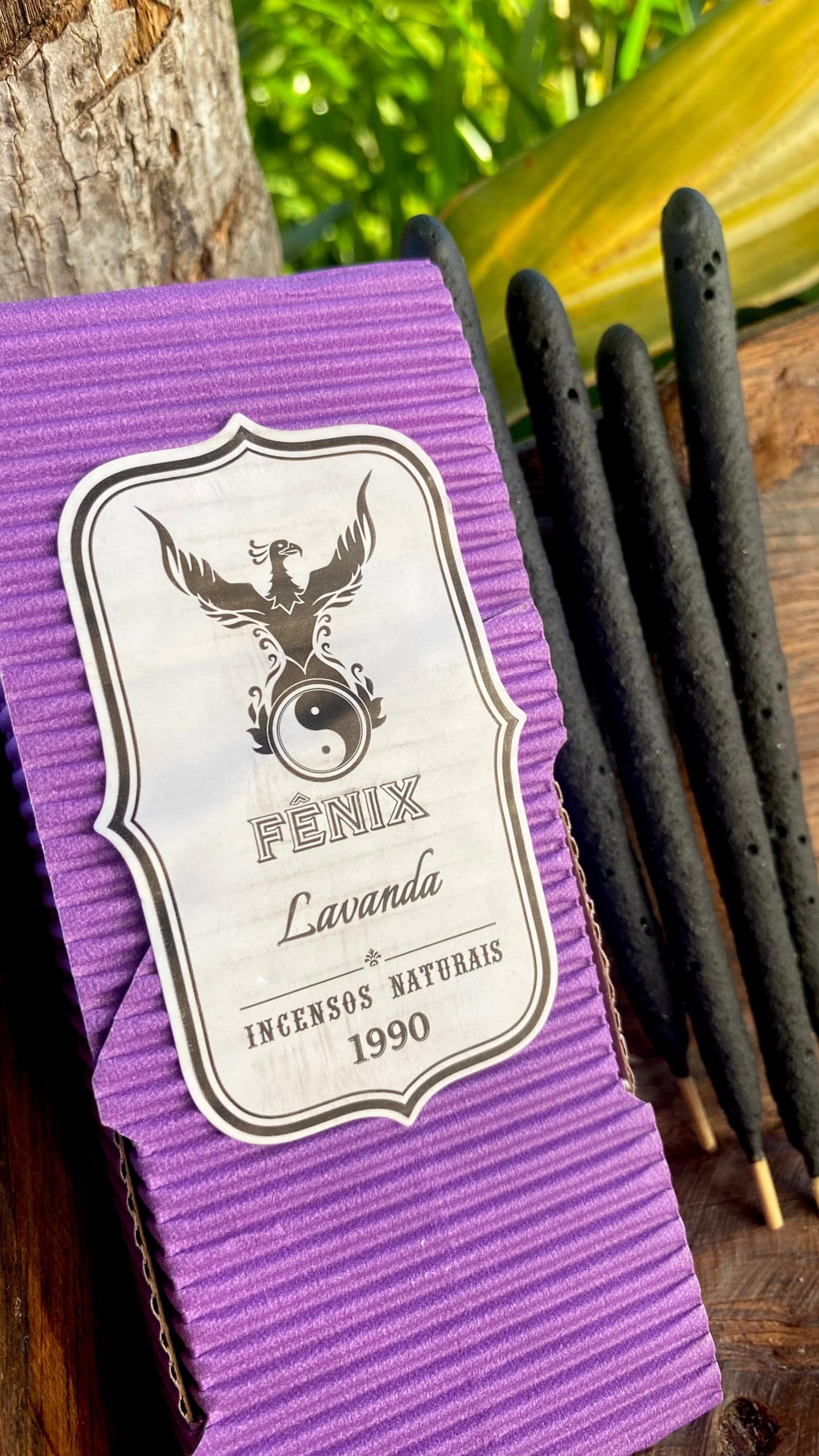 Incenso Natural de Lavanda – Fênix