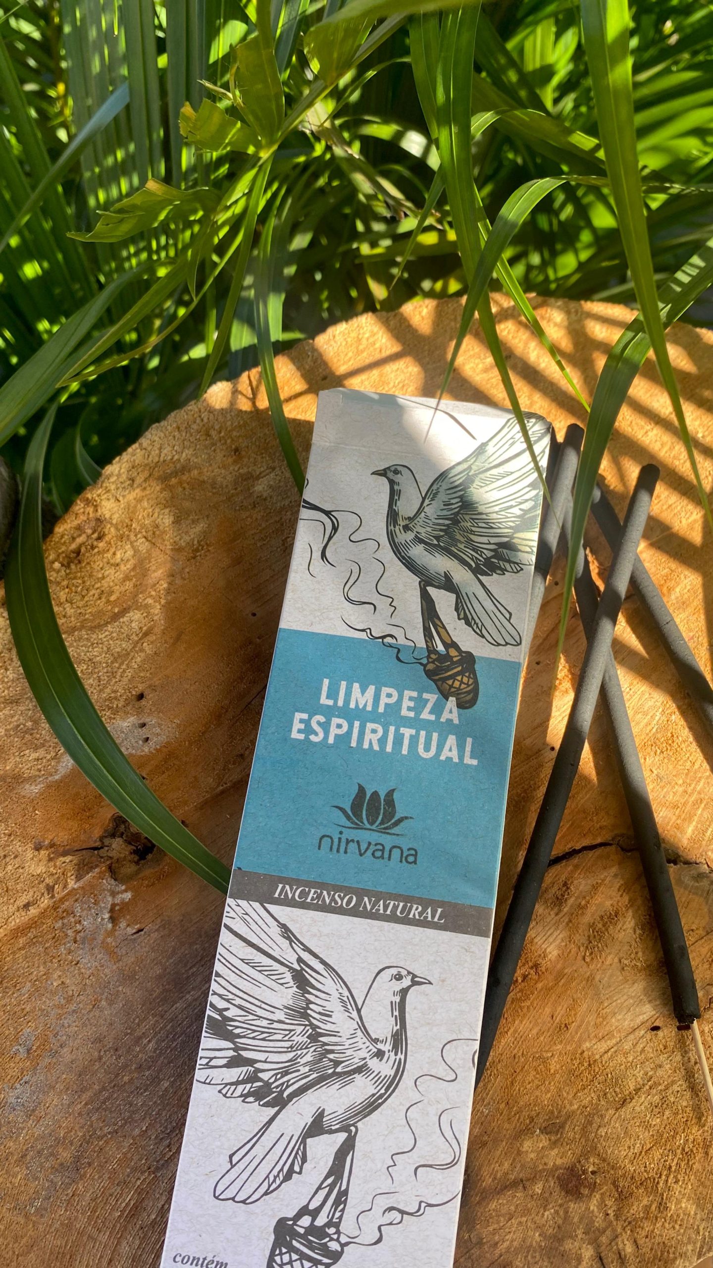 Nirvana Incenso Natural – Limpeza Espiritual