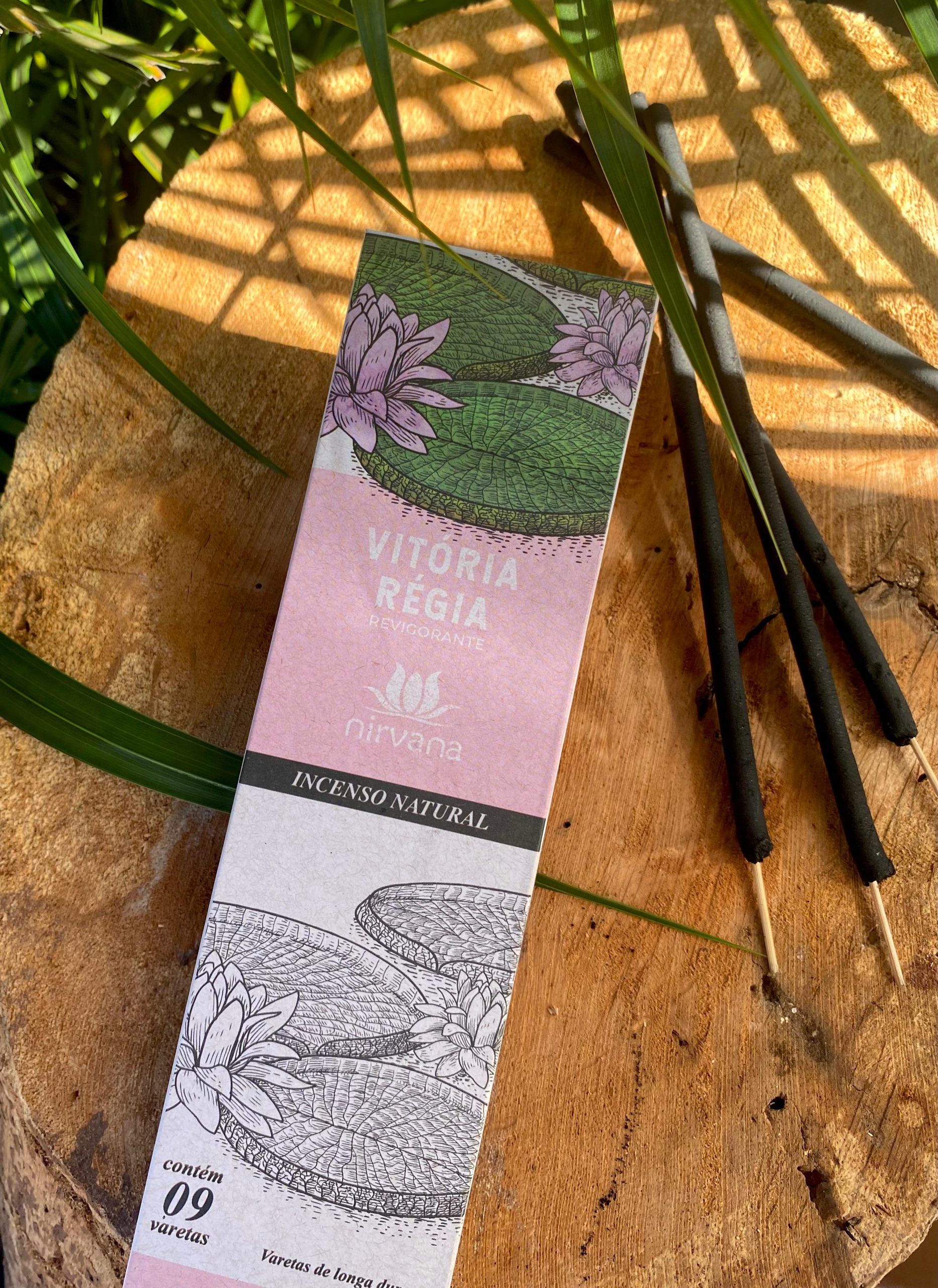 Nirvana Incenso Natural- Vitória Régia