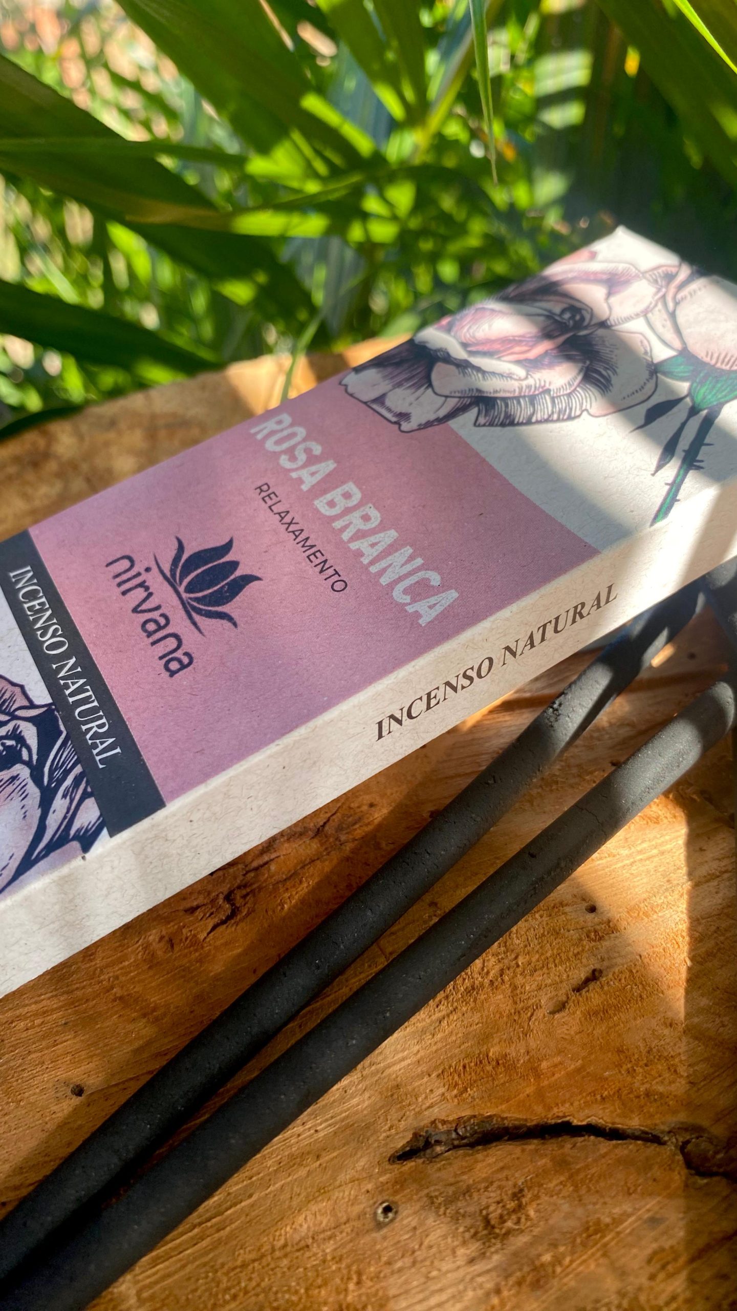 Nirvana Incenso Natural - Rosa Branca - Image 2