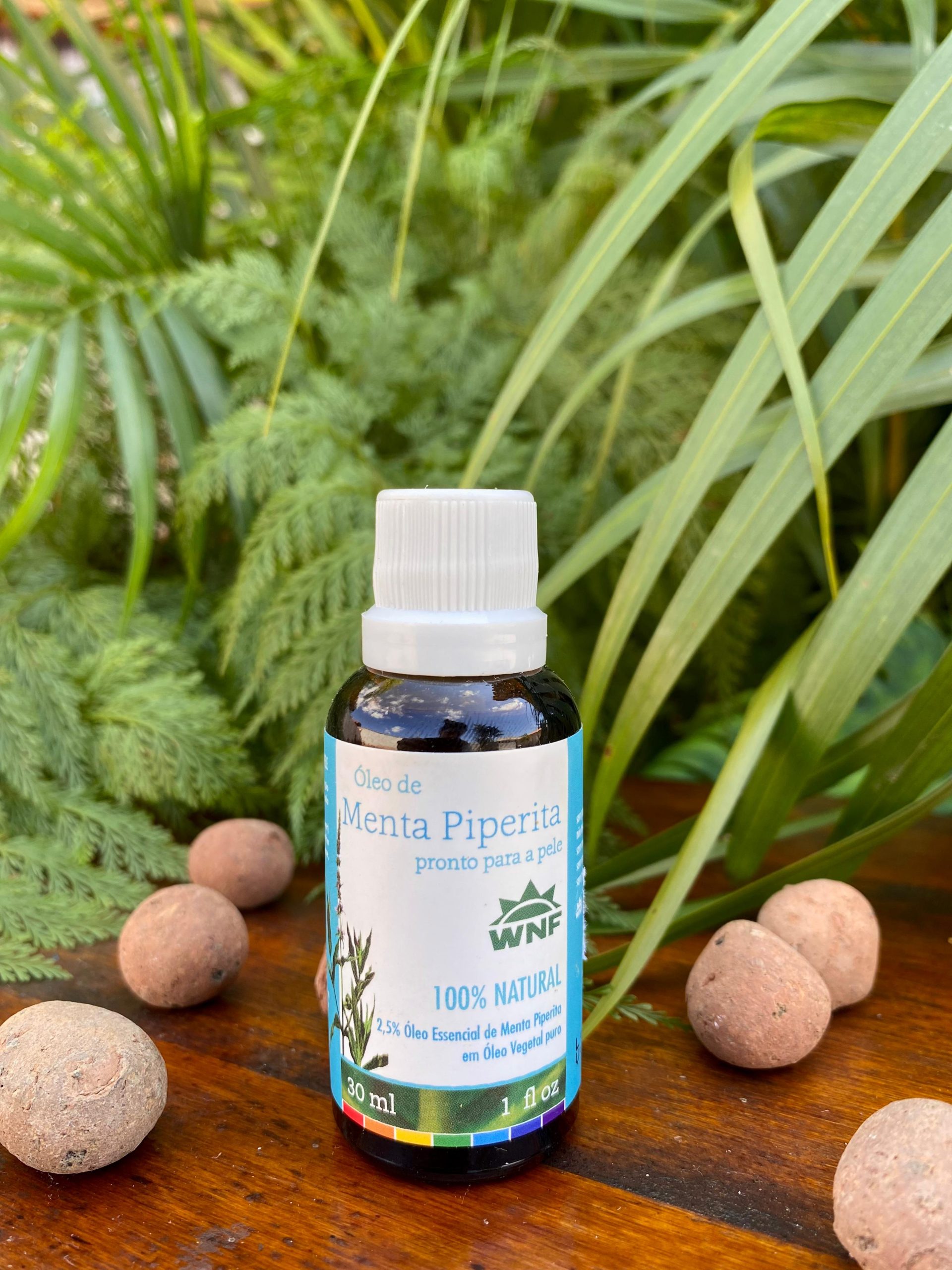 Óleo de Menta Piperita WNF pronto para pele - 30ml