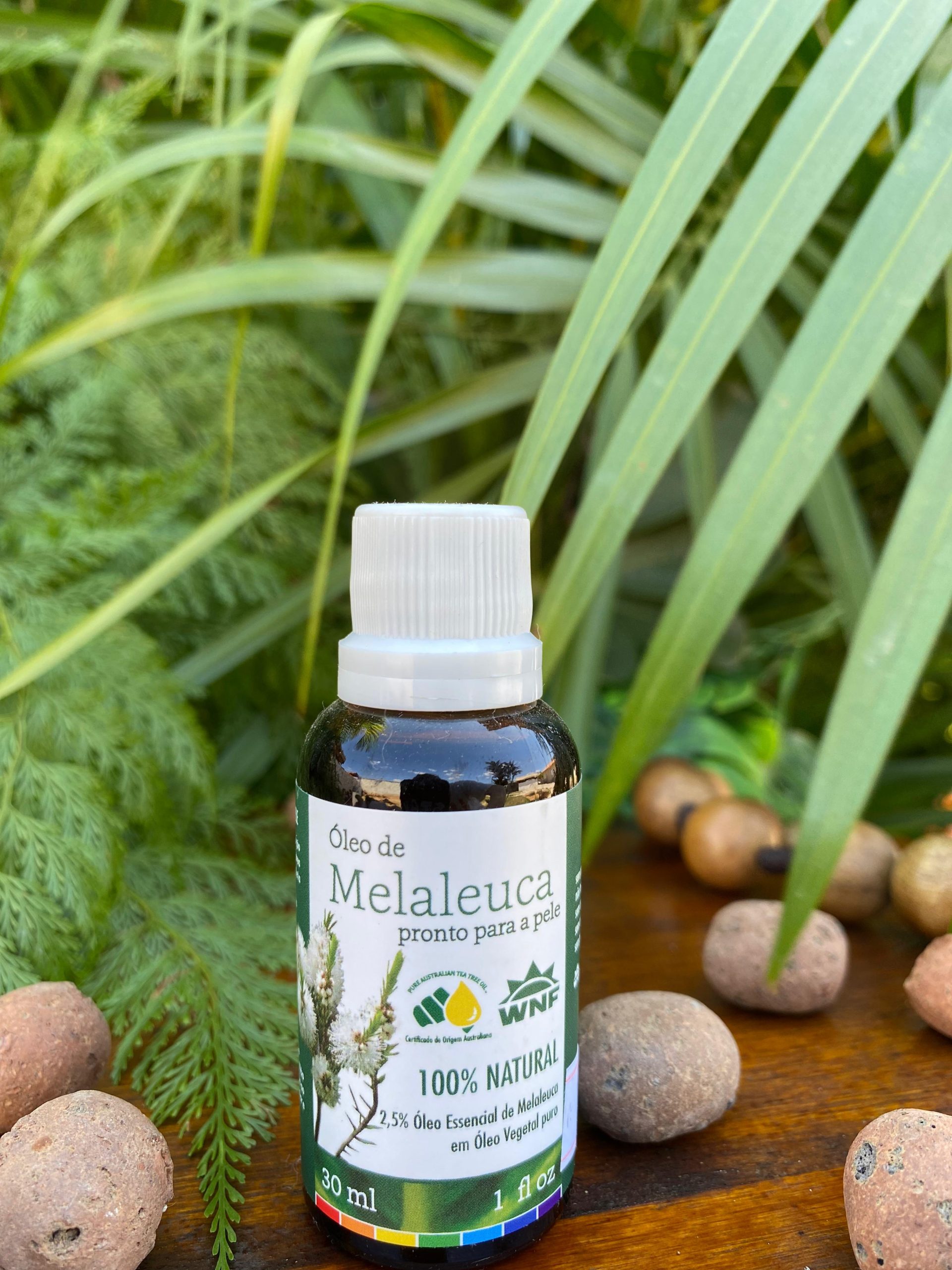 Óleo de Melaleuca WNF pronto para pele - 30ml