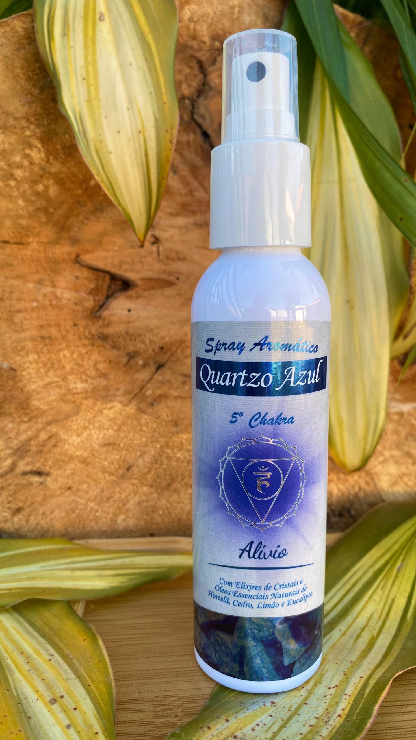 Spray Cristais de Oz -Quartzo Azul - 110ml
