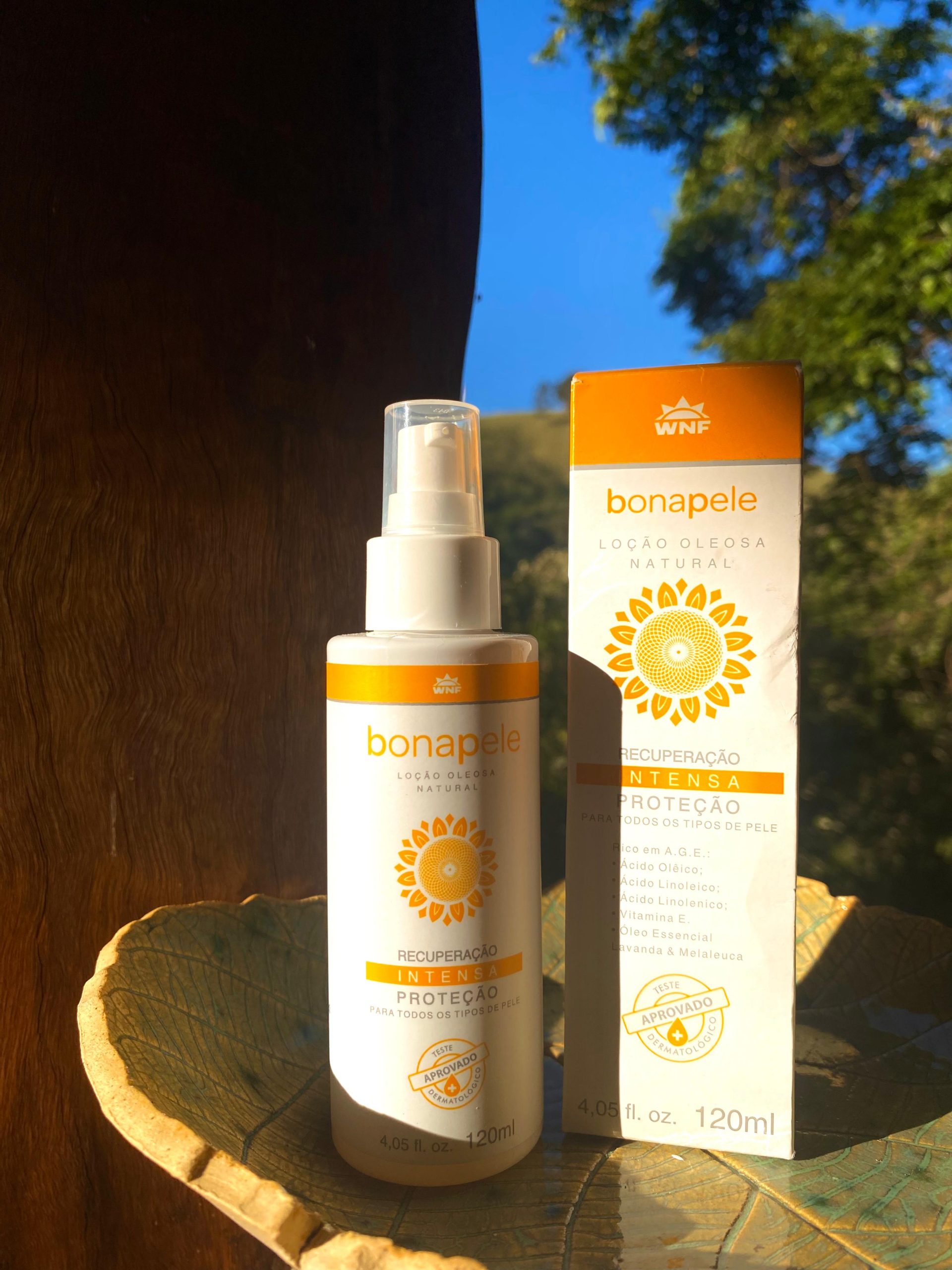 Bonapele Loção Oleosa Natural WNF - 200 ml