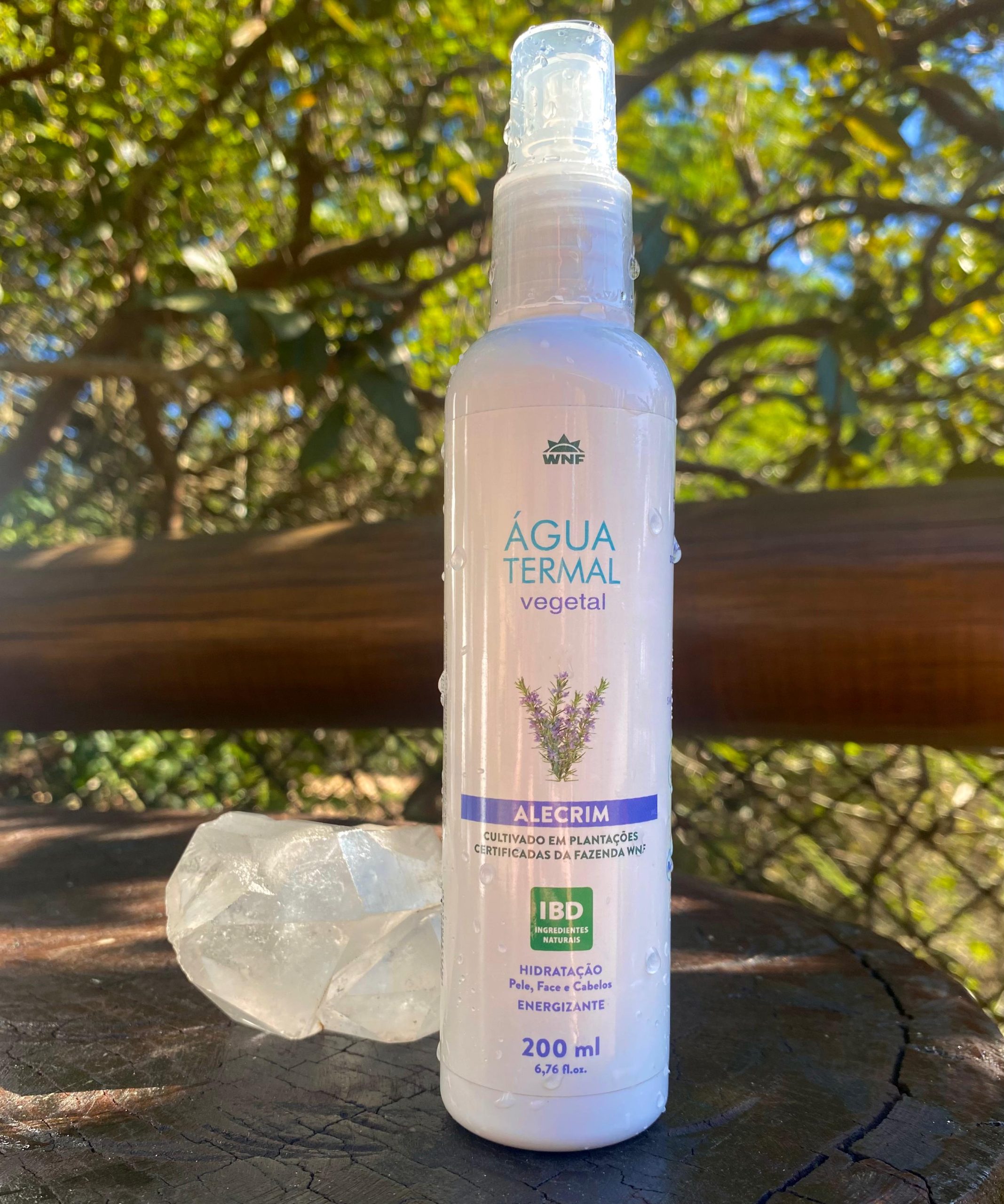 Água Termal Vegetal WFN – Alecrim - 200ml