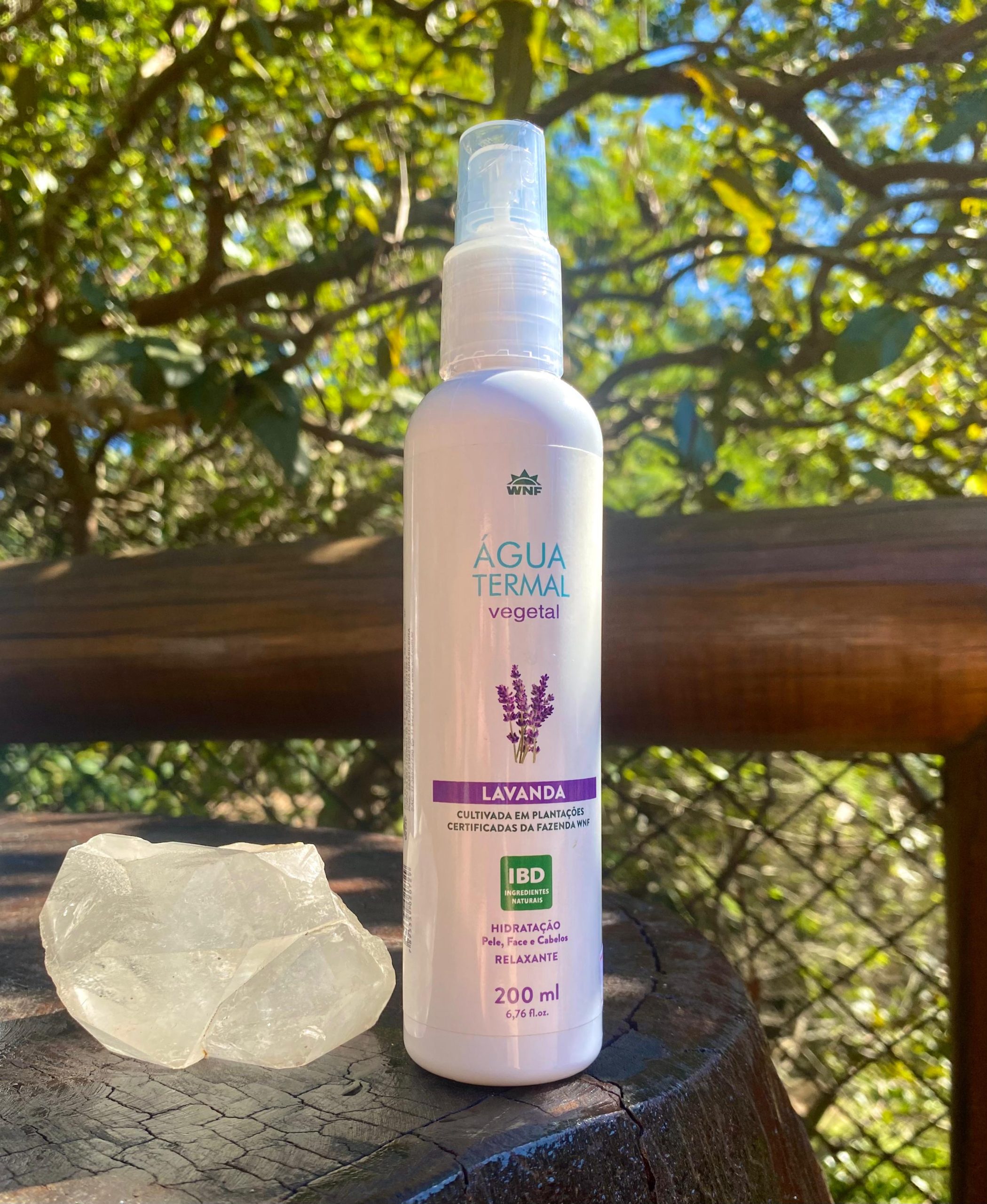 Água Termal Vegetal WFN – Lavanda - 200ml